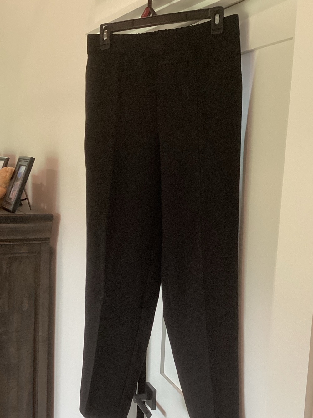 Ann Taylor Black Cropped Ankle Pants